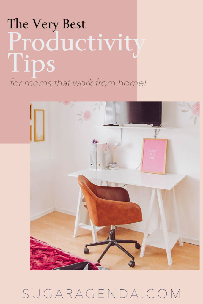 5 great productivity tips for the work-at-home mom. As a mom, we juggle it all - and for those who work at home, it seems like the trickiest balancing act. Well, it doesn’t have to be! Check out our very best (and simple!) productivity tips.
