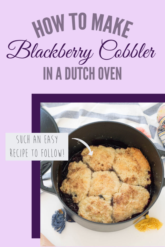 This Dutch Oven Blackberry Cobbler is a dessert baked to perfection - and with so many flavour profiles! You’ll hardly be able to resist.
