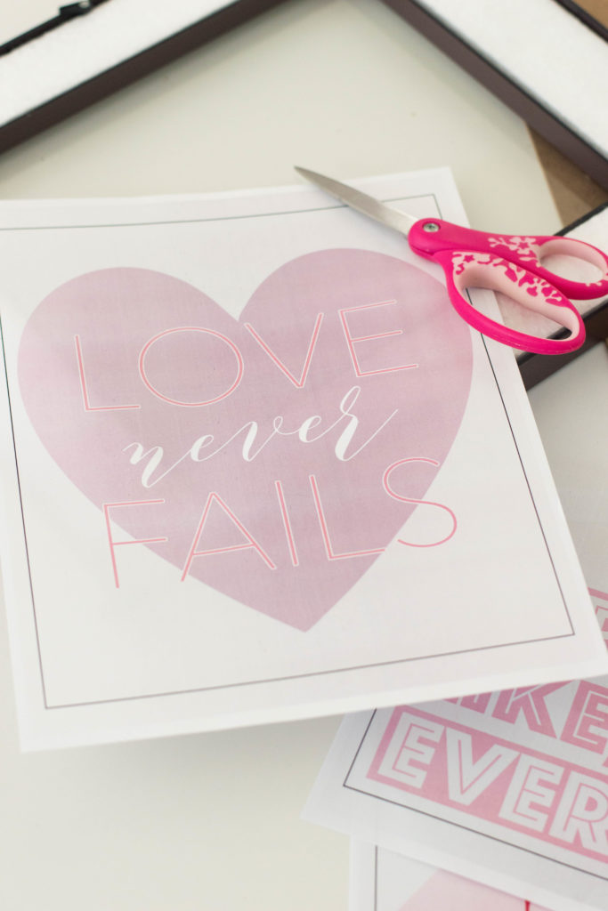 These Valentine’s Day Printables were created by yours truly and make the perfect V-Day home décor! And what’s best about them? They’re free to download on my blog! Check them out now!