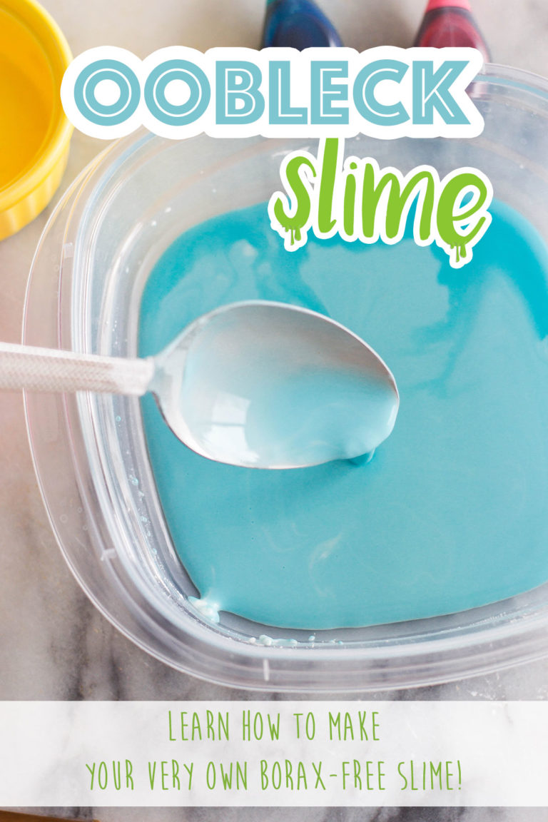 Make Your Own Oobleck Slime Sugar Agenda