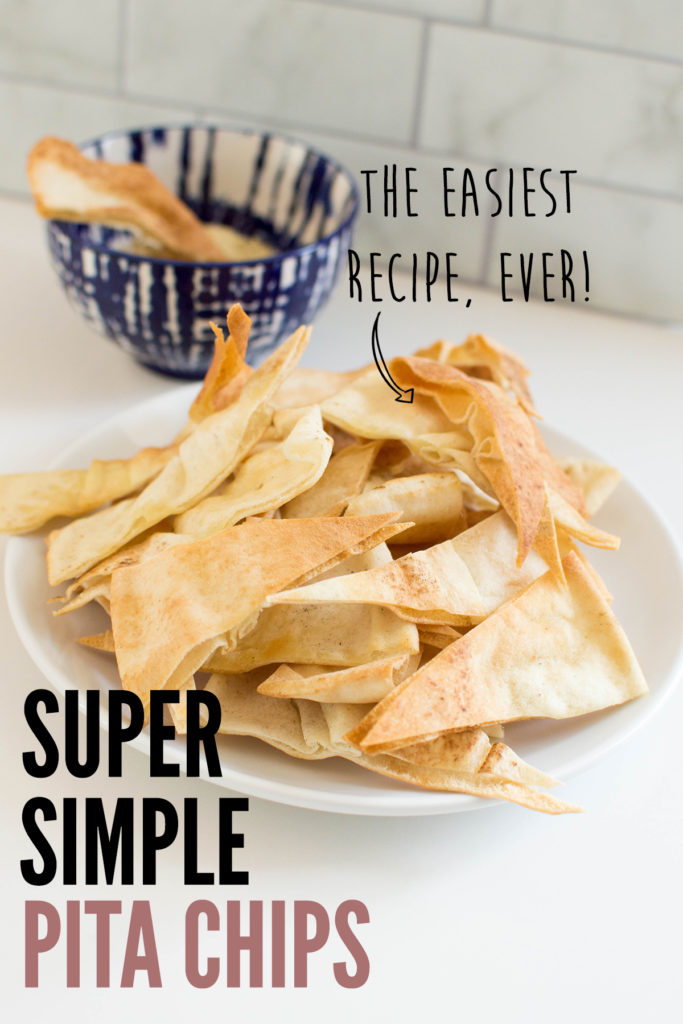 Here’s a classic, easy, and healthy recipe for homemade pita chips. You can make them in minutes! Plus, they’re super healthy and fantastic for the entire family.