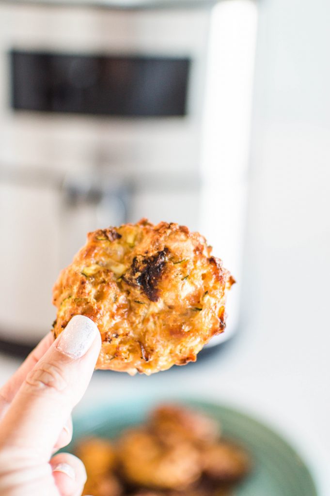 These easy zucchini fritters are a great first-time recipe if you're new to air fryers.