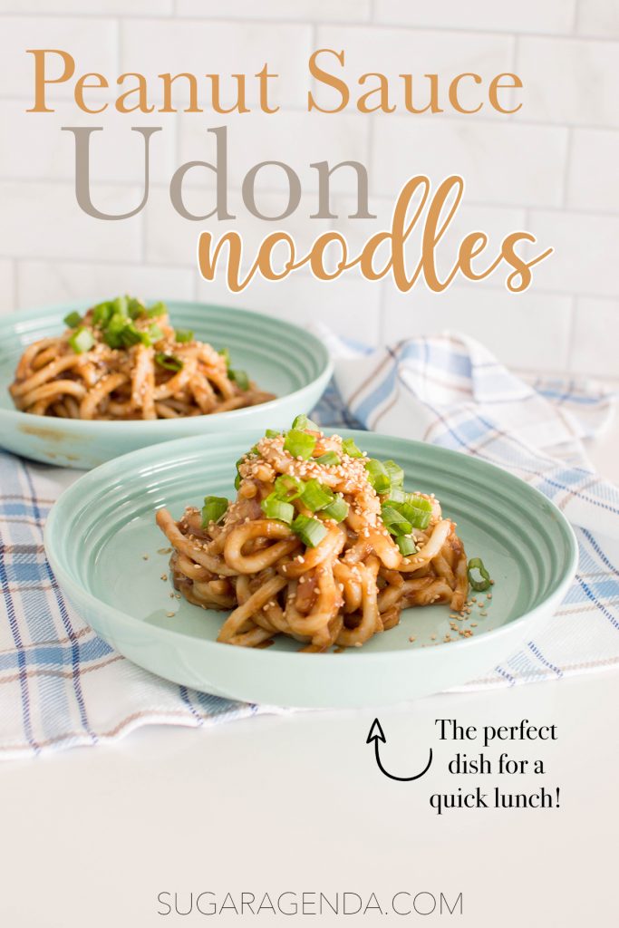 Lunch doesn’t have to be boring - and these Peanut Sauce Udon Noodles do just the trick. Check out this quick recipe that makes for a perfect mid-day meal.
