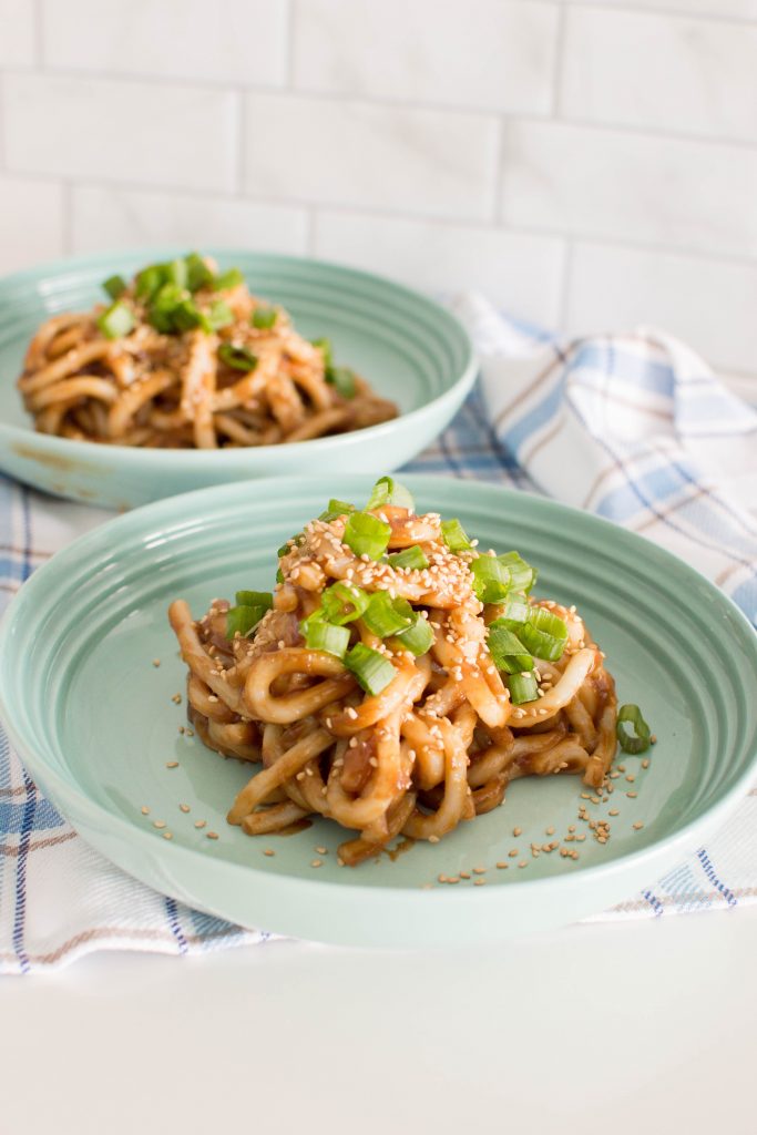 Lunch doesn’t have to be boring - and these Peanut Sauce Udon Noodles do just the trick. Check out this quick recipe that makes for a perfect mid-day meal.