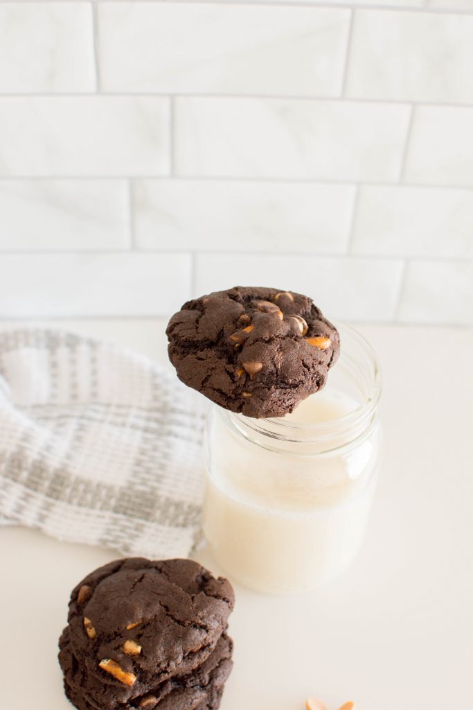 Be a smart cookie and give our Chocolate Pretzel Cookies a try! They’re the perfect combination of sweet and salty, and boast a delicious crunch to each bite.