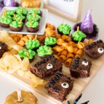 Looking for a dessert to serve for your upcoming Halloween bash? Take a look at these Spellbook Brownies for a quick but ULTRA cute treat!