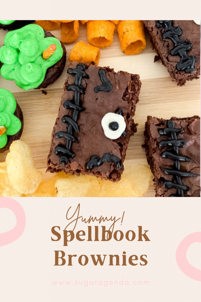Make these Spellbook Brownies for your next Halloween party! They’re really easy to make and require minimal ingredients.