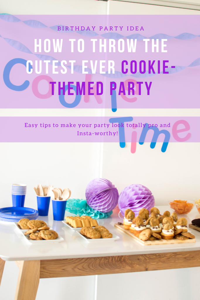 Need a good birthday party idea? Learn how to throw the cutest cookie party and make it look totally professional with our tips and tricks.