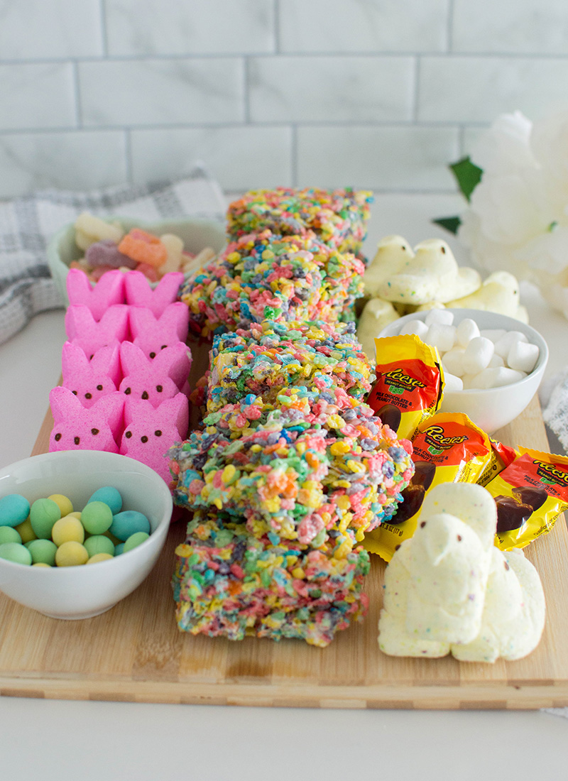 Easter Candy Charcuterie Board