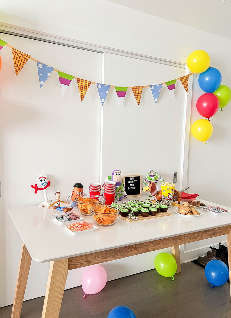 Two Infinity and Beyond Birthday: Toy Story Birthday Party